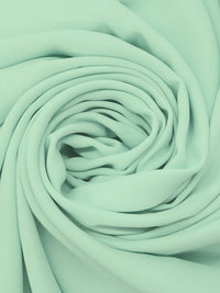 Pale Mint 100% Polyester Micro Twill Blouse Weight Woven - NY Designer - 58W