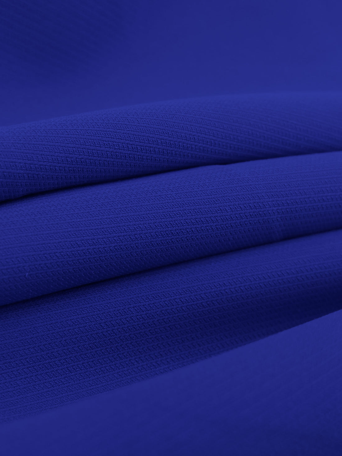 Samsung Blue 100% Polyester Micro Twill Blouse Weight Woven - NY Designer - 58W