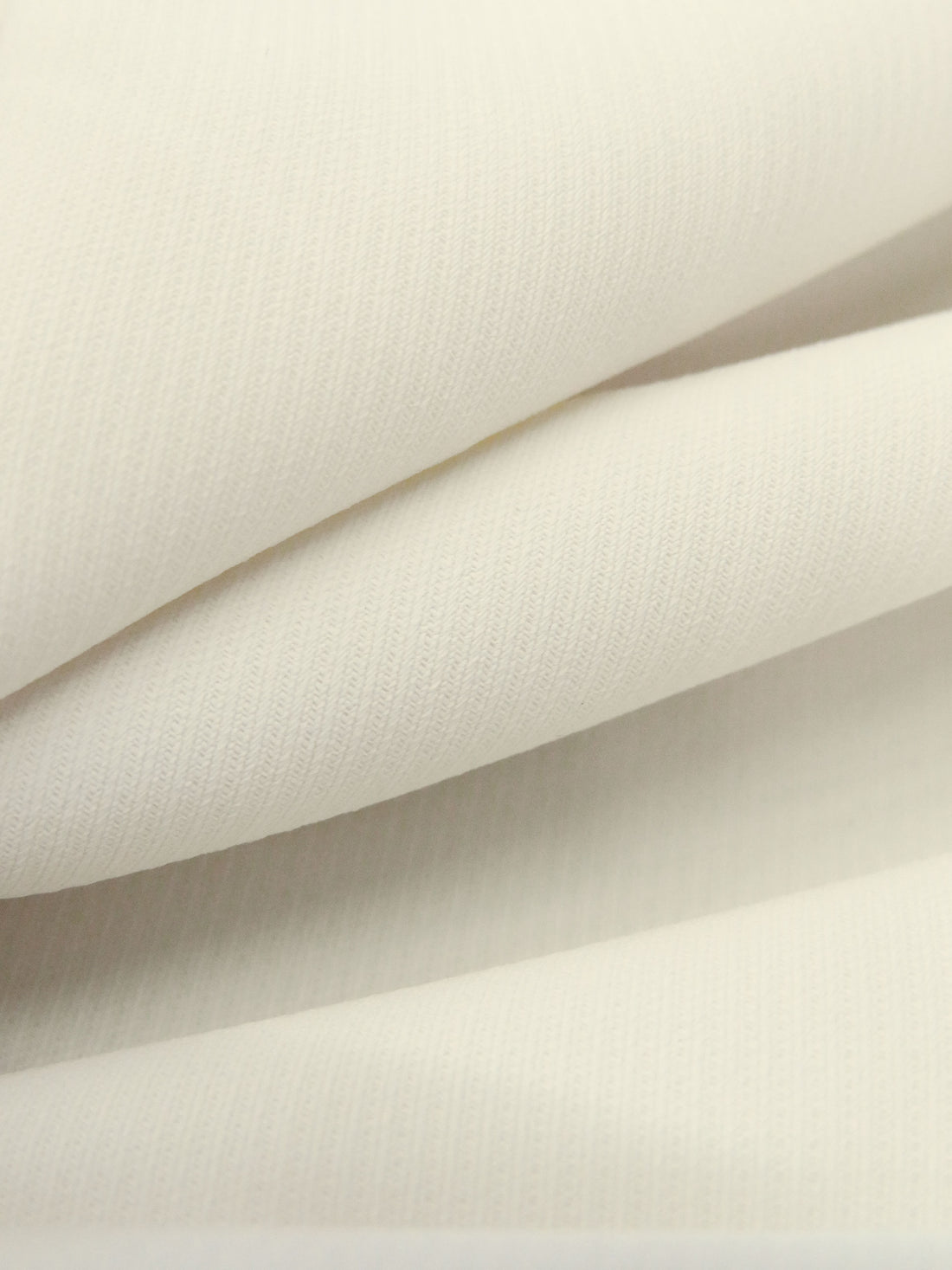 Eggshell 100% Polyester Micro Twill Blouse Weight Woven - NY Designer - 58W