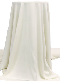 Eggshell 100% Polyester Micro Twill Blouse Weight Woven - NY Designer - 58W