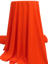 Vermilion 100% Polyester Micro Twill Blouse Weight Woven - NY Designer - 58W