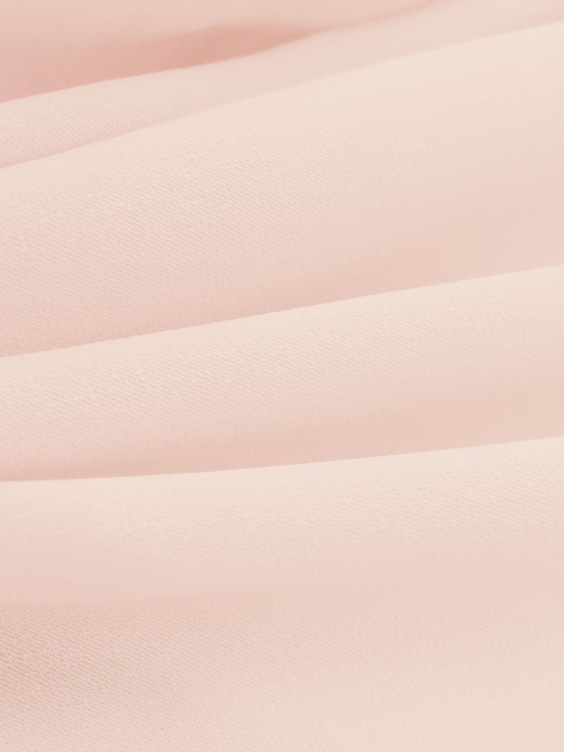 Pale Pink 100% Polyester Chiffon - NY Designer - 55W