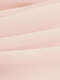 Pale Pink 100% Polyester Chiffon - NY Designer - 55W