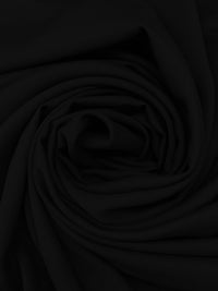 Cauldron Black 100% Polyester Micro Twill Blouse Weight Woven - NY Designer - 57W
