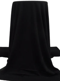 Cauldron Black 100% Polyester Micro Twill Blouse Weight Woven - NY Designer - 57W