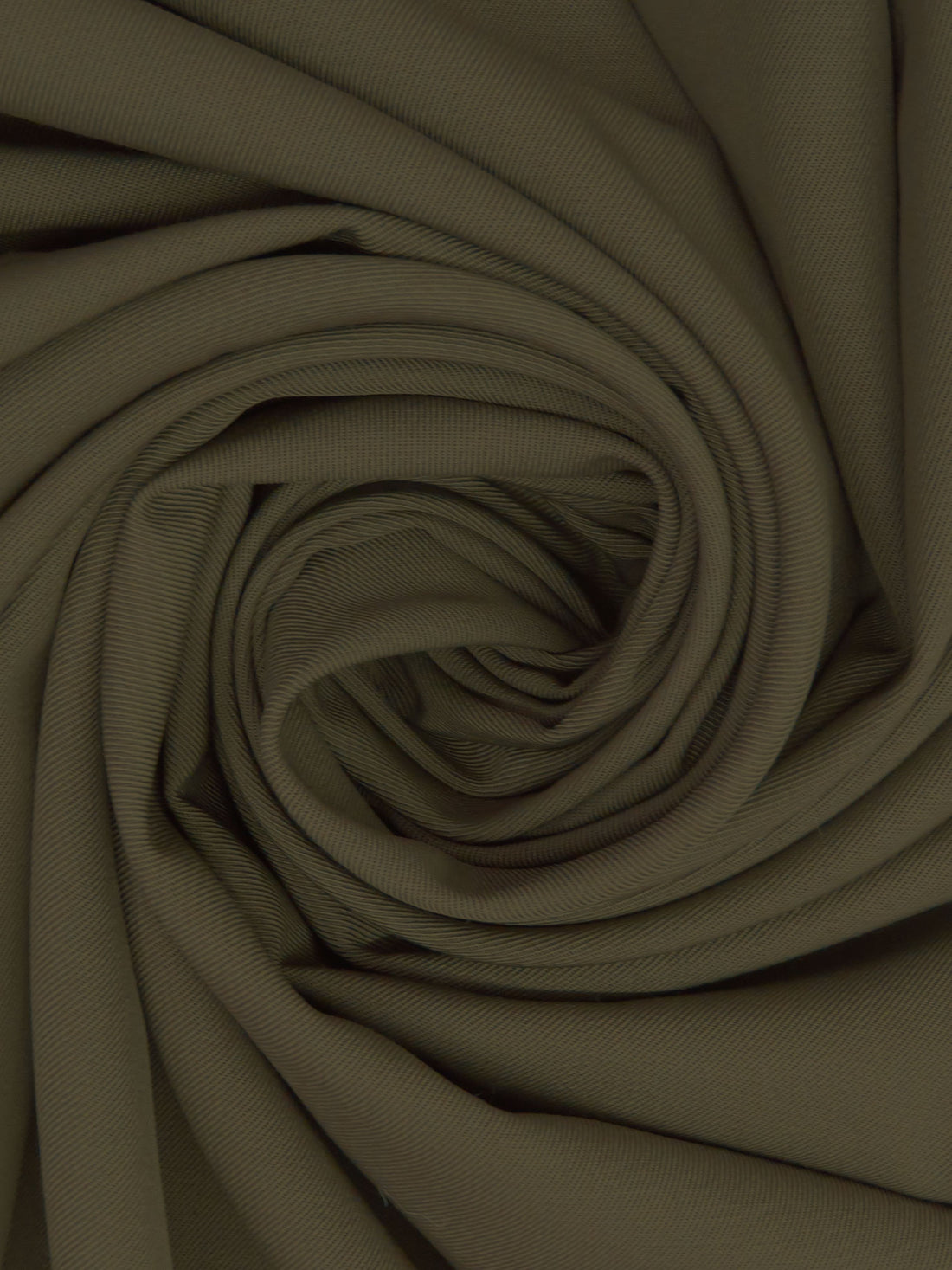 Rikan Brown Wool/Polyester Twill Suiting - NY Designer - 60W