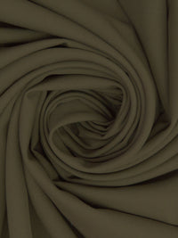 Rikan Brown Wool/Polyester Twill Suiting - NY Designer - 60W