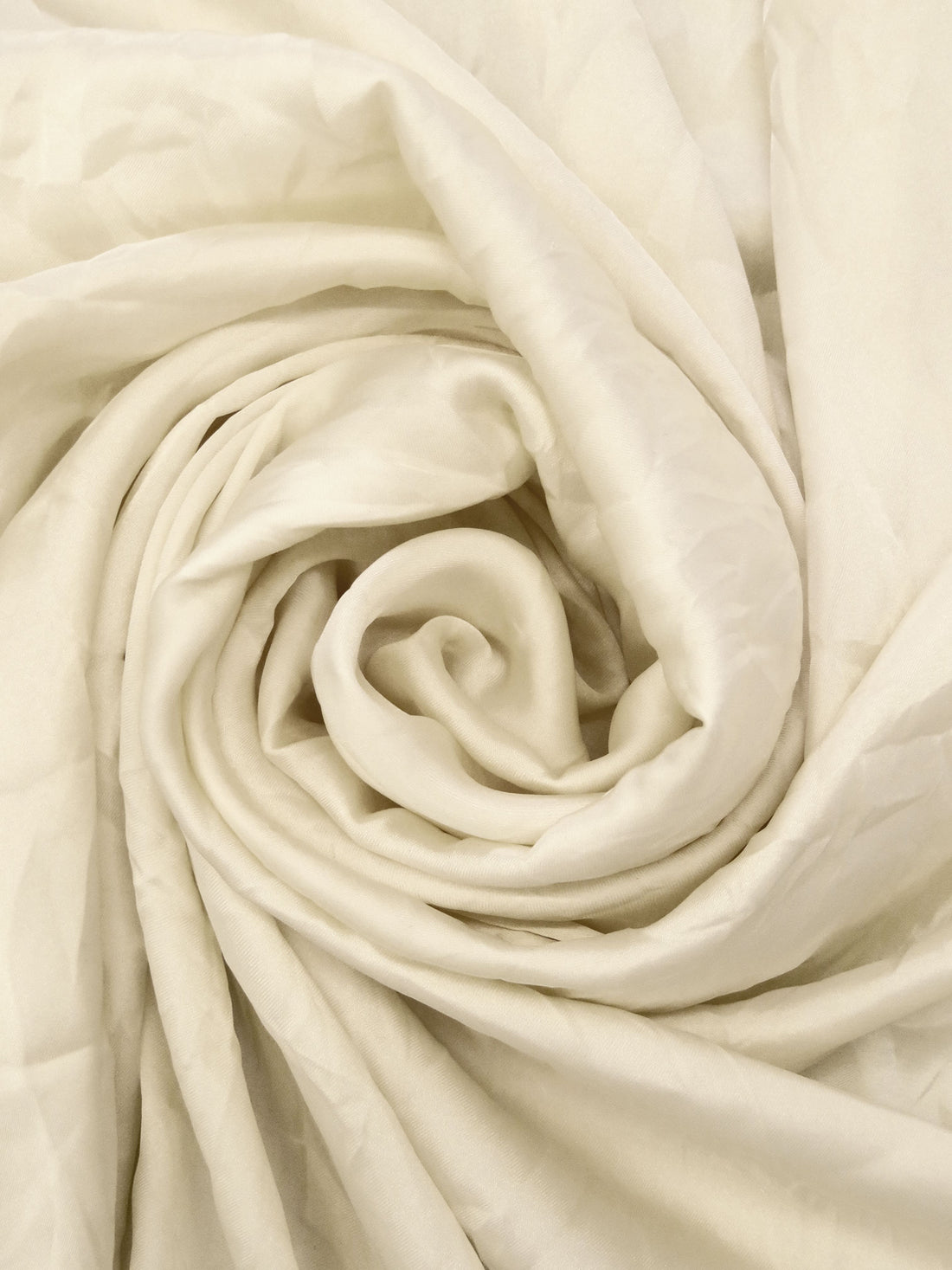 Champagne 100% Polyester Crinkle Charmeuse - NY Designer - 54W