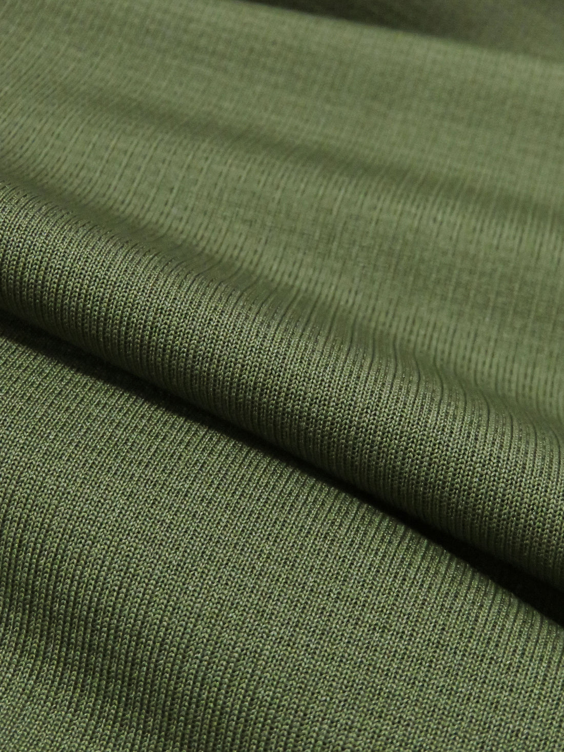 Verdun Green 100% Polyester Faint Shadow Stripe Performance Grid Activewear Knit - Polartec - 60W