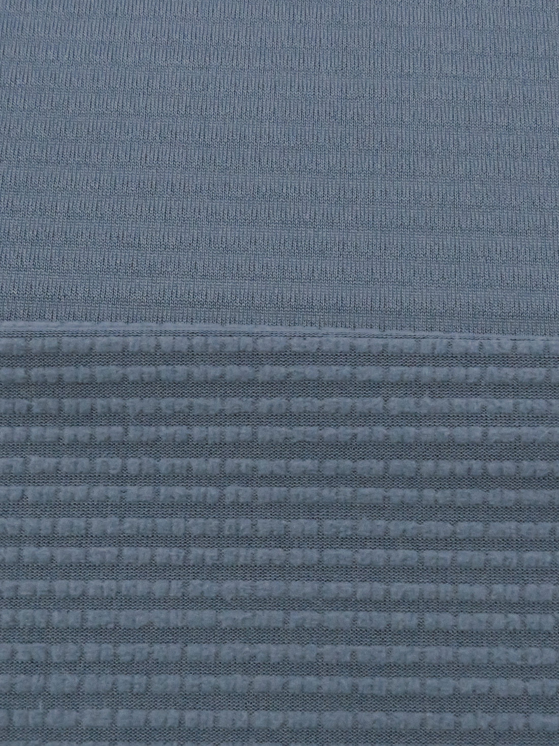 Air Force Blue Polyester/Spandex Power Grid Fleece Knit - Polartec - 60W