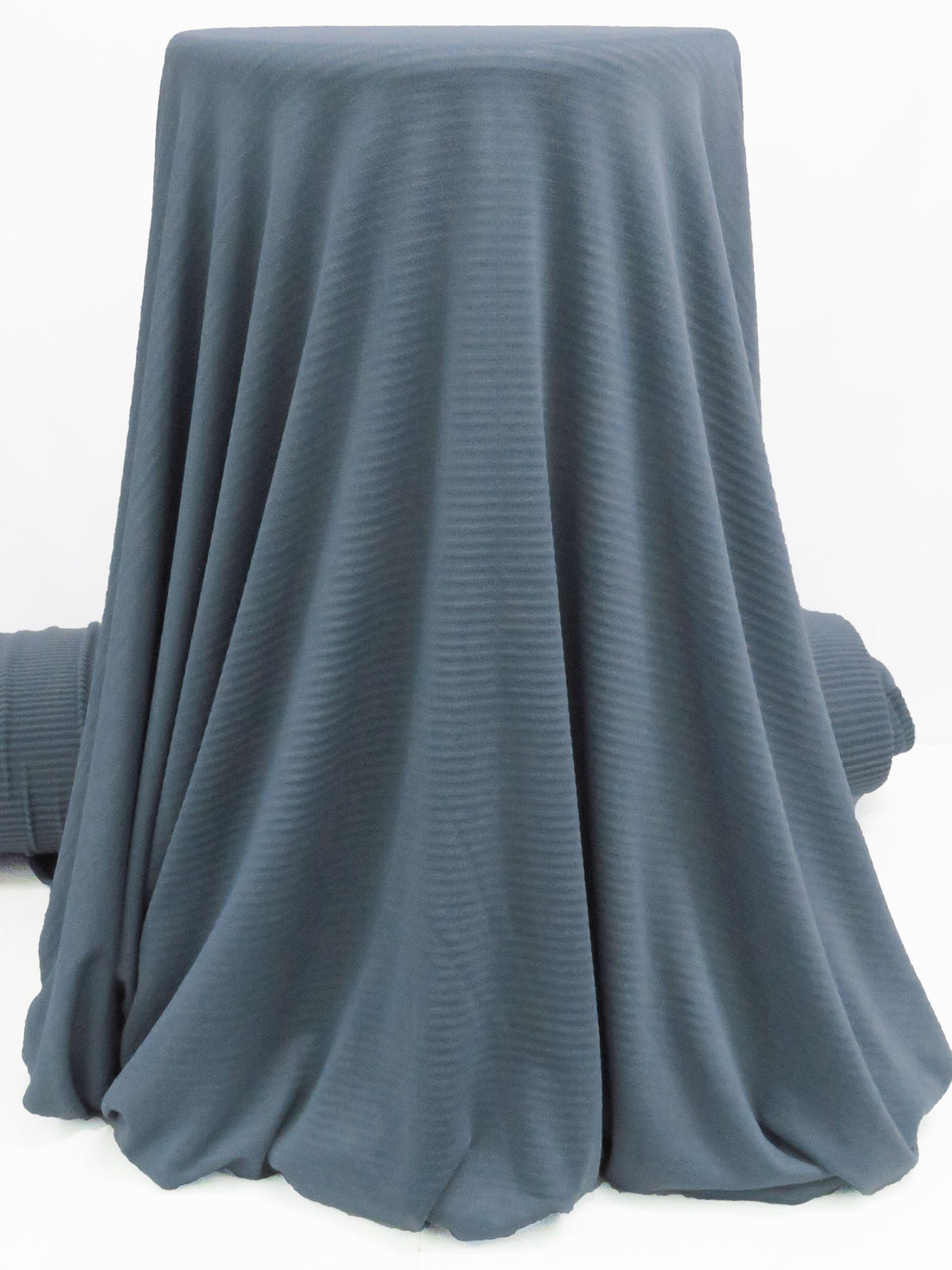 Air Force Blue Polyester/Spandex Power Grid Fleece Knit - Polartec - 60W