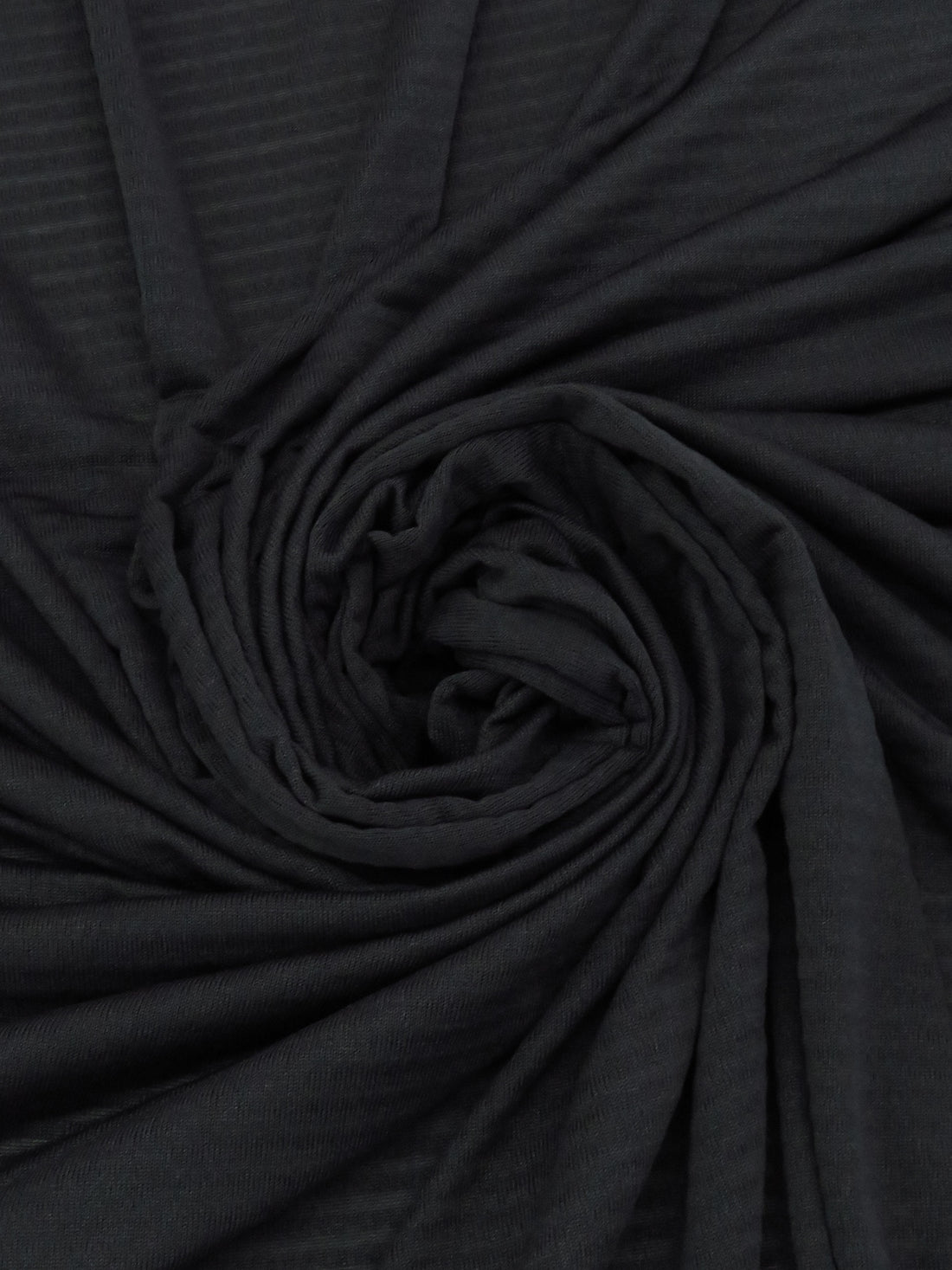 Cauldron Black Polyester/Spandex Power Grid Fleece Knit - Polartec - 60W