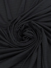 Cauldron Black Polyester/Spandex Power Grid Fleece Knit - Polartec - 60W