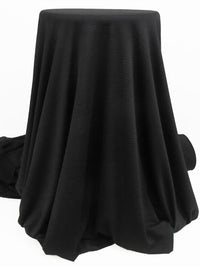 Cauldron Black Polyester/Spandex Power Grid Fleece Knit - Polartec - 60W