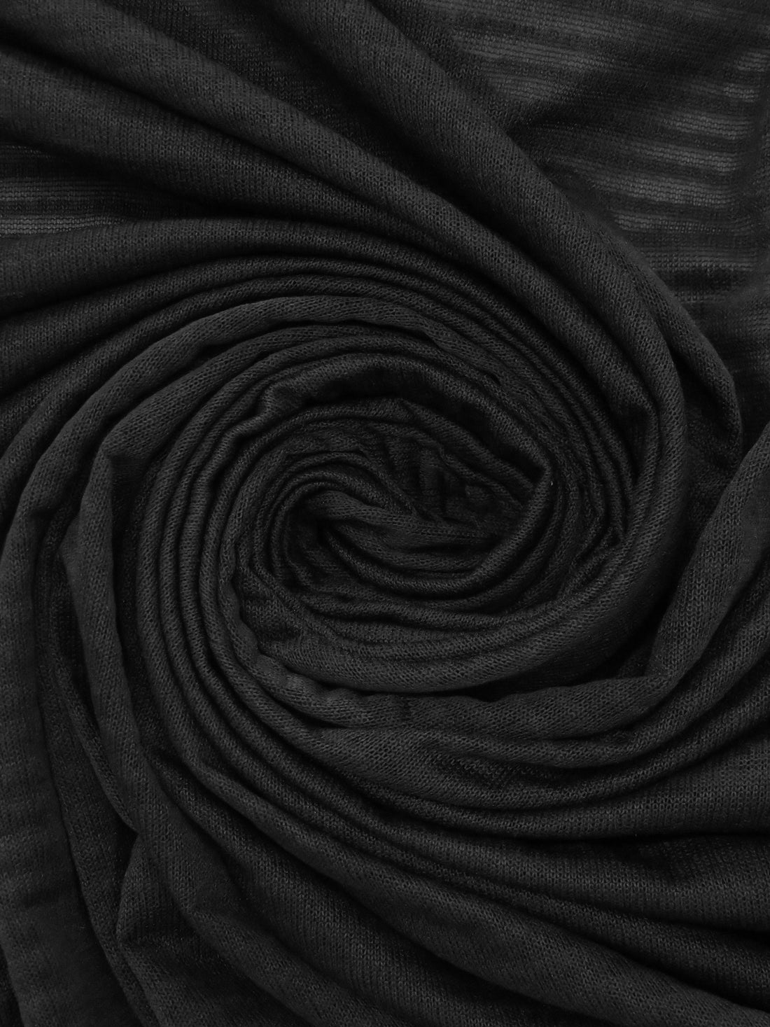 Dark Charcoal Gray Polyester/Spandex Power Grid Fleece Knit - Polartec - 64W