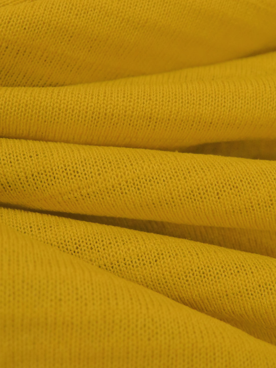 Goldenrod Polyester/Spandex Power Grid Fleece Knit - Polartec - 65W