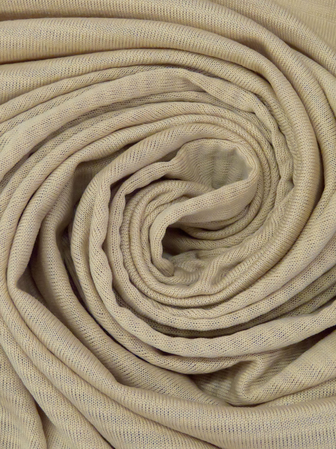 Tan Polyester/Spandex Power Grid Fleece Knit - Polartec - 64W