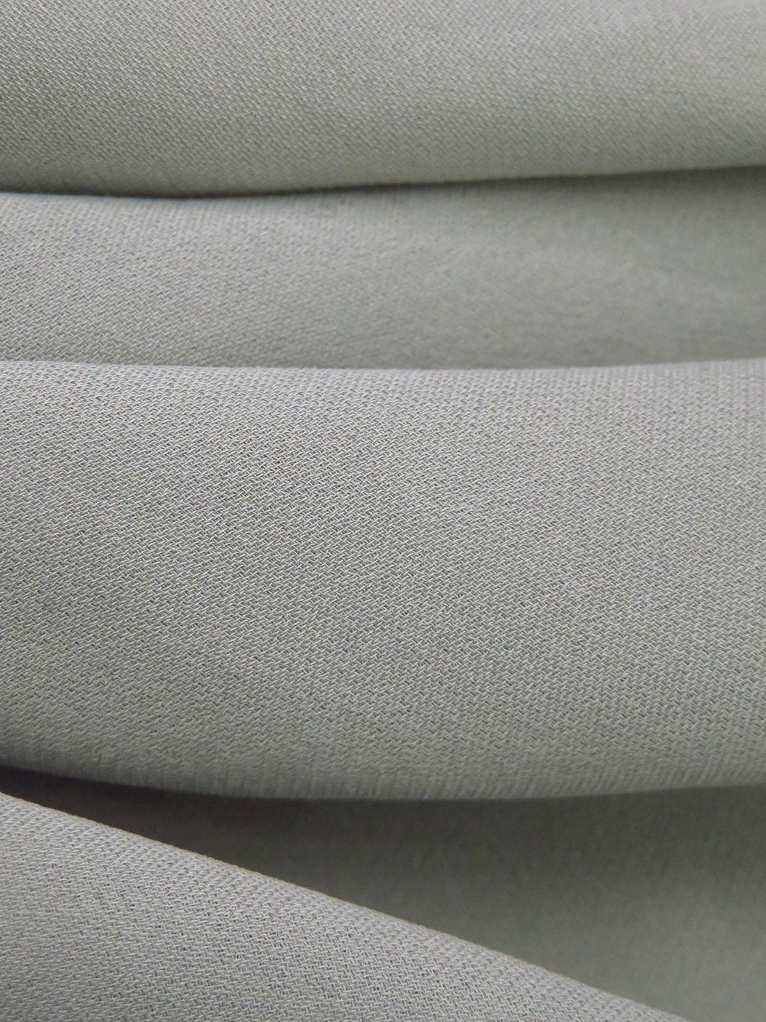 Silver Foil 100% Silk Double Georgette - NY Designer - 42W