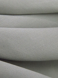 Silver Foil 100% Silk Double Georgette - NY Designer - 42W