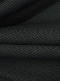 Dark Charcoal Gray 100% Polyester Performance Grid Activewear Knit - Polartec - 62W