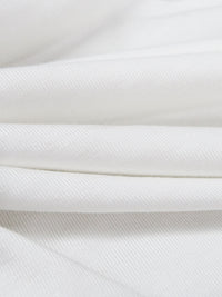 Soft White Modal/Lycra Jersey Knit 59W