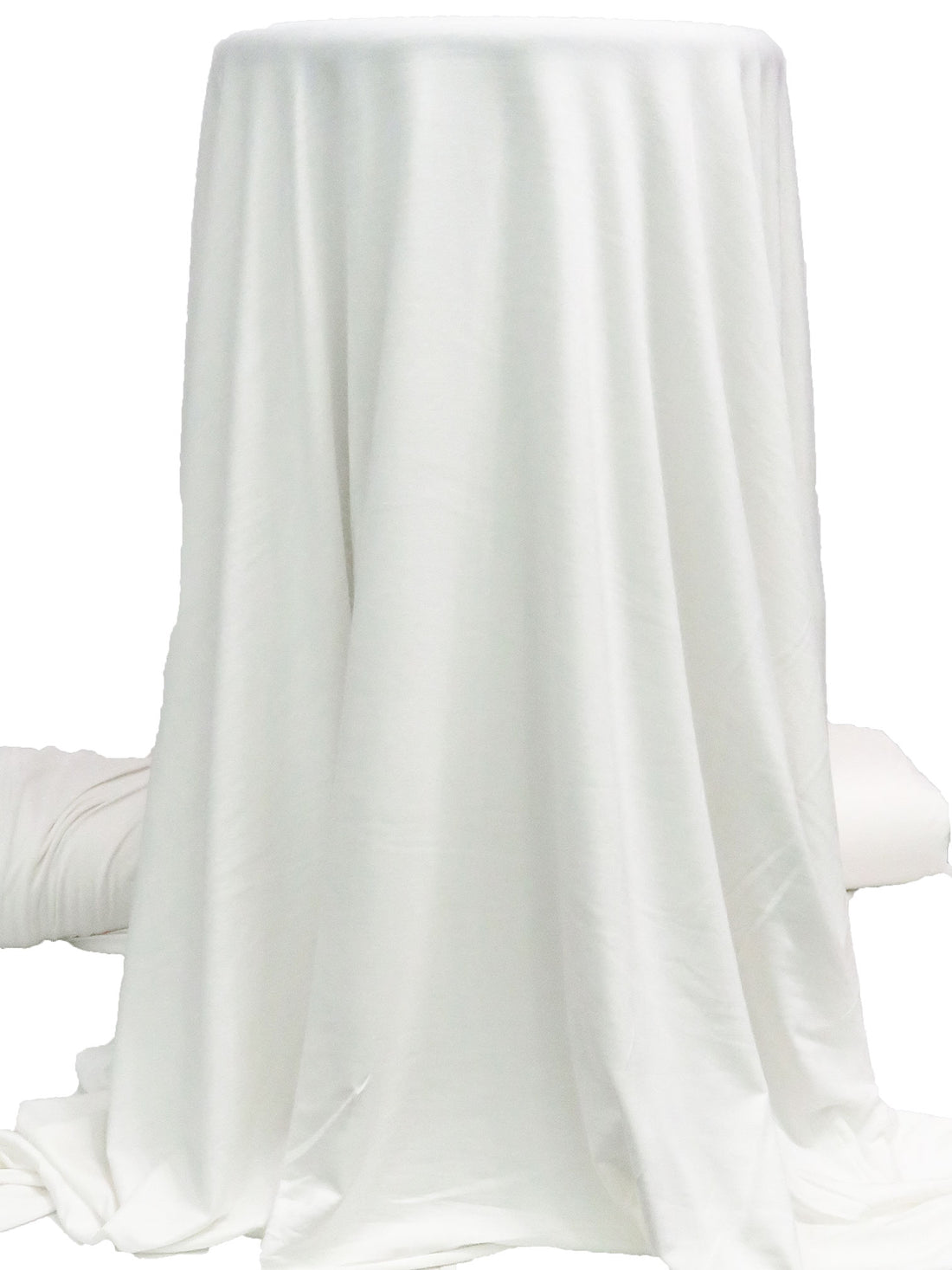 Soft White Modal/Lycra Jersey Knit 59W