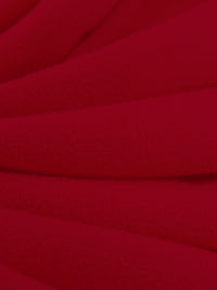 Spartan Red Polyester/Lycra Crepe ITY Knit - NY Designer - 58W