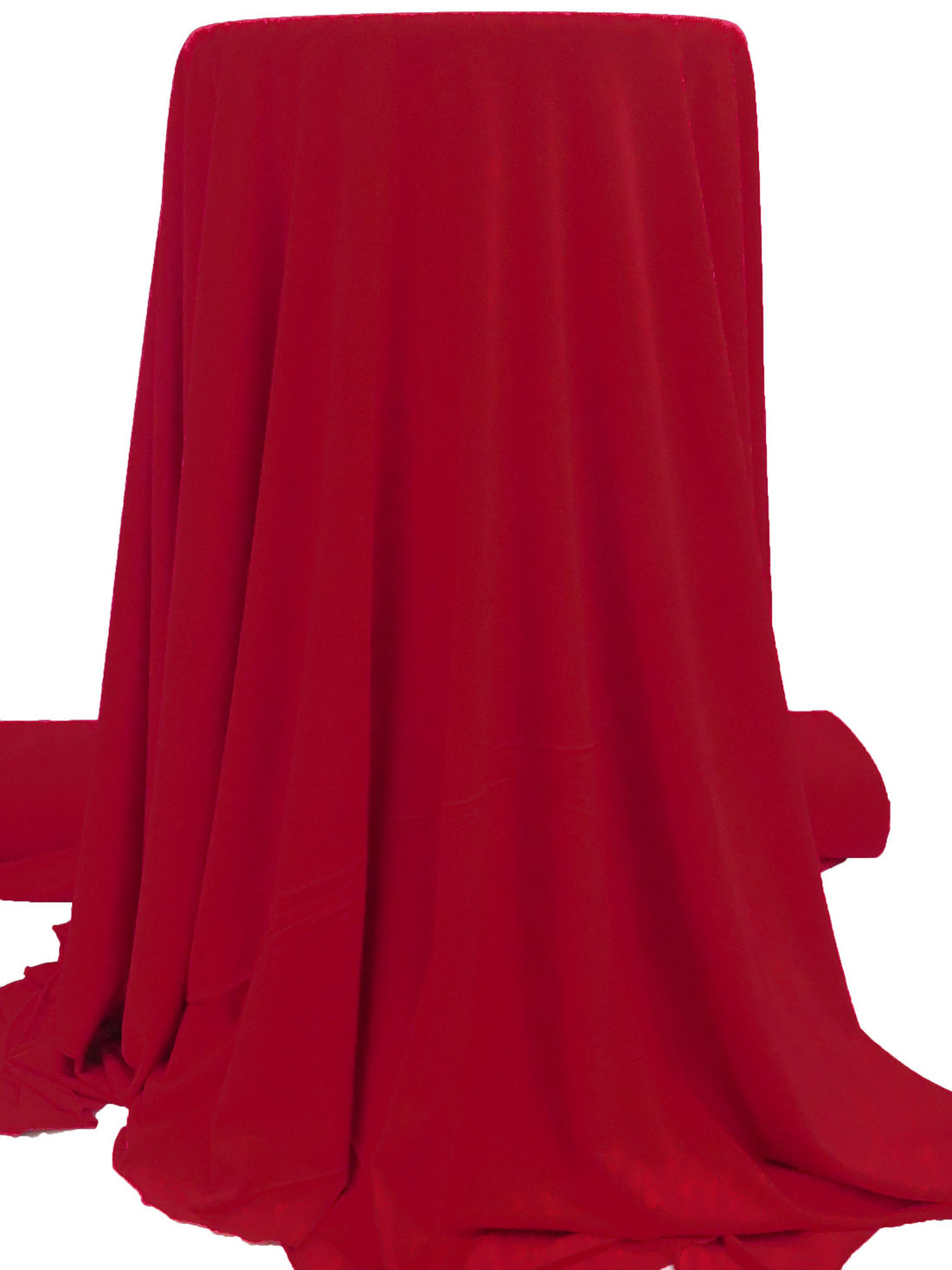 Spartan Red Polyester/Lycra Crepe ITY Knit - NY Designer - 58W