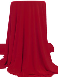 Spartan Red Polyester/Lycra Crepe ITY Knit - NY Designer - 58W