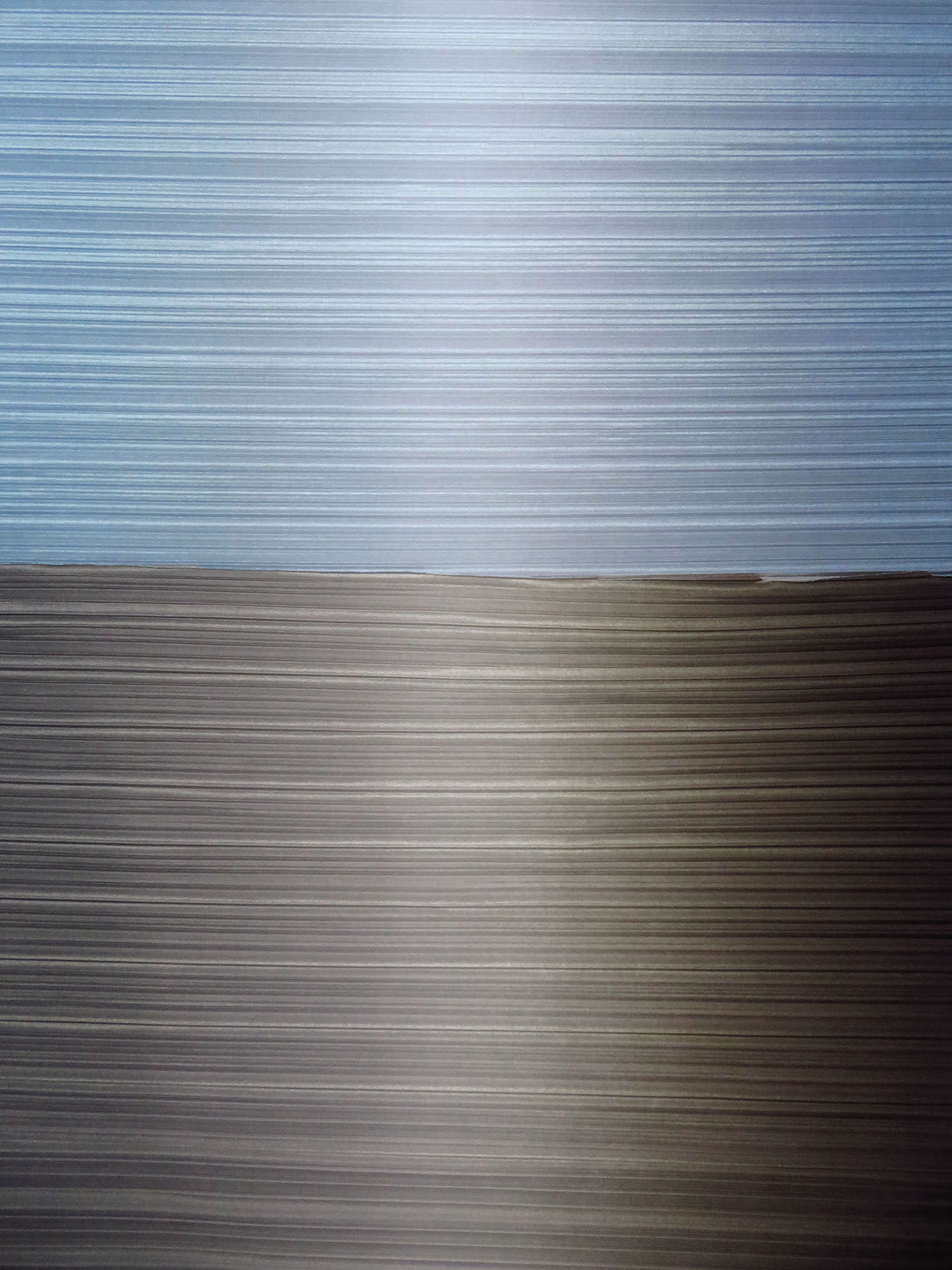 Light Cornflower/Pale Blue/Silver/Multi 100% Polyester Ombre Pleated Knit - NY Designer - 56W