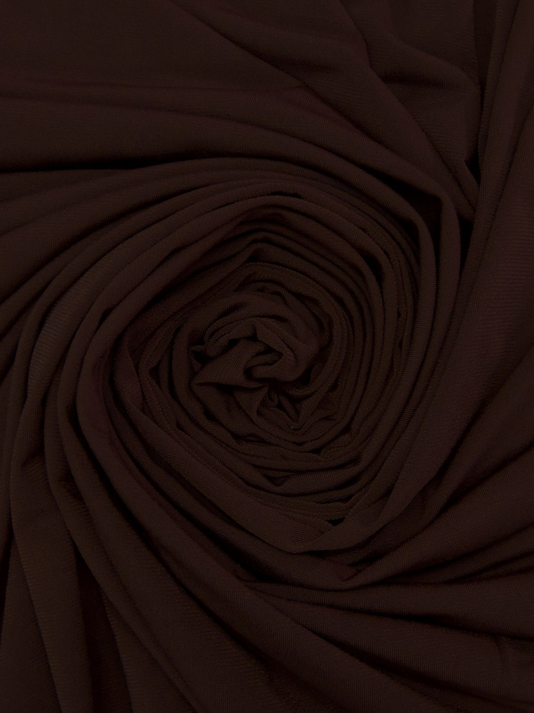 Dark Chocolate Polyester/Lycra ITY Knit - NY Designer - 58W