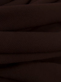 Dark Chocolate Polyester/Lycra ITY Knit - NY Designer - 58W