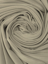 Deep Mushroom Polyester/Lycra ITY Knit - NY Designer - 57W