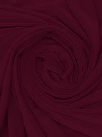 Very Dark Scarlet Polyester/Lycra ITY Knit - NY Designer - 58W