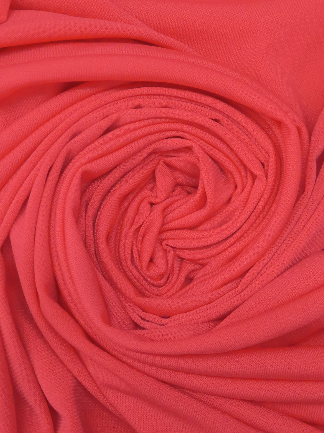 Deep Carmine Pink Polyester/Lycra ITY Knit - NY Designer - 57W