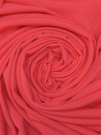 Deep Carmine Pink Polyester/Lycra ITY Knit - NY Designer - 57W