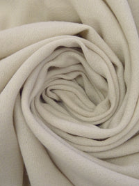 Dark Vanilla Worsted Wool/Nylon Novelty Crepe Suiting 58W