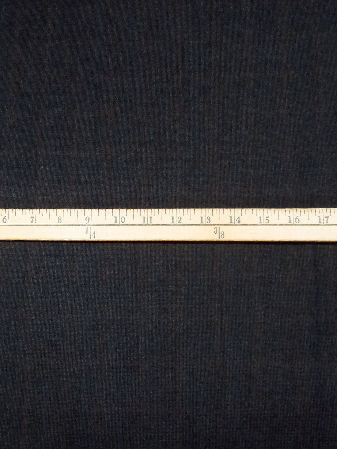 Midnight Navy/Dark Brown/Dark Blue/Multi 100% Wool Faint Plaid Weave Flannel Suiting - NY Designer - 60W