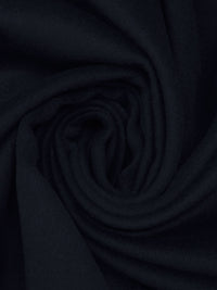 Midnight Blue Wool/Polyester Napped Coating - NY Designer - 58W