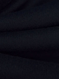 Midnight Blue Wool/Polyester Napped Coating - NY Designer - 58W