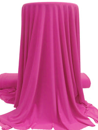 Muted Fuchsia Polyester/Lycra ITY Knit - NY Designer - 56W