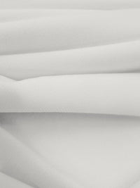 Soft White Polyester/Lycra ITY Knit - NY Designer - 58W