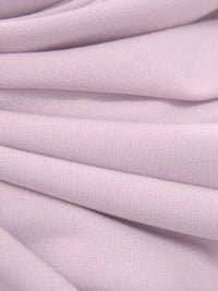Pale Lilac Pink Polyester/Lycra ITY Knit - NY Designer - 57W