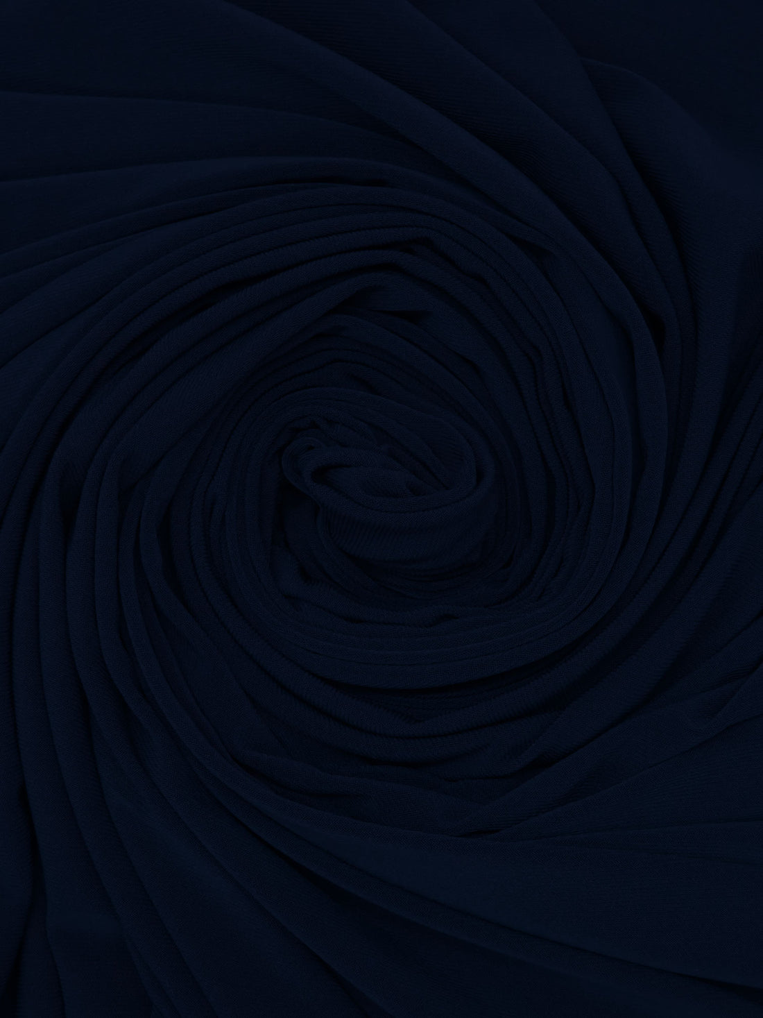 Midnight Blue Polyester/Lycra ITY Knit - NY Designer - 57W