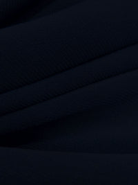 Midnight Navy Polyester/Lycra ITY Knit - NY Designer - 58W