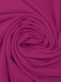 Muted Jazzberry Jam Polyester/Lycra Crepe Techno Knit - NY Designer - 57W