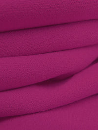 Muted Jazzberry Jam Polyester/Lycra Crepe Techno Knit - NY Designer - 57W