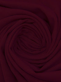 Dark Burgundy Polyester/Lycra Crepe Techno Knit - NY Designer - 56W