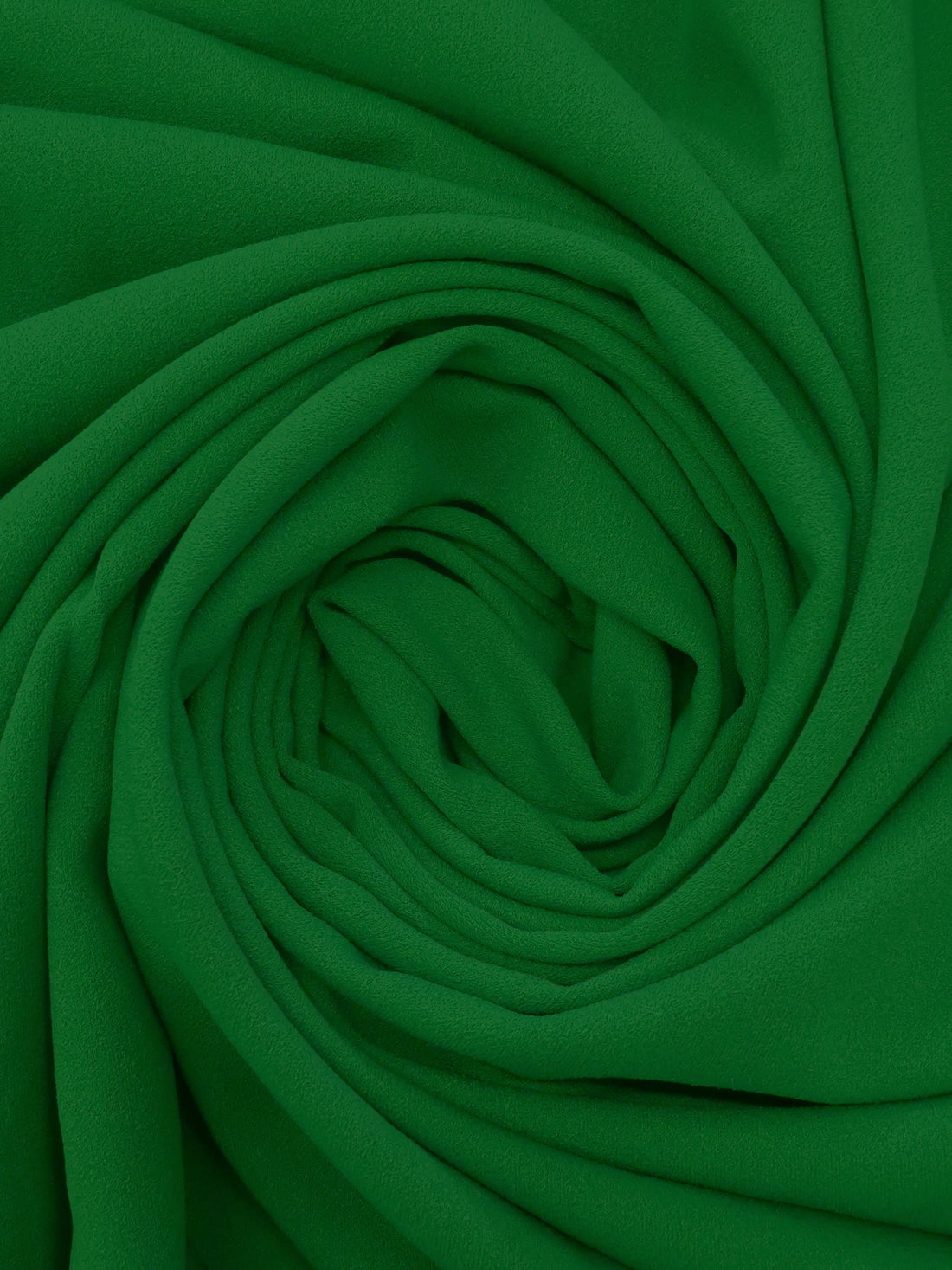 Royal Green Polyester/Lycra Crepe Techno Knit - NY Designer - 56W