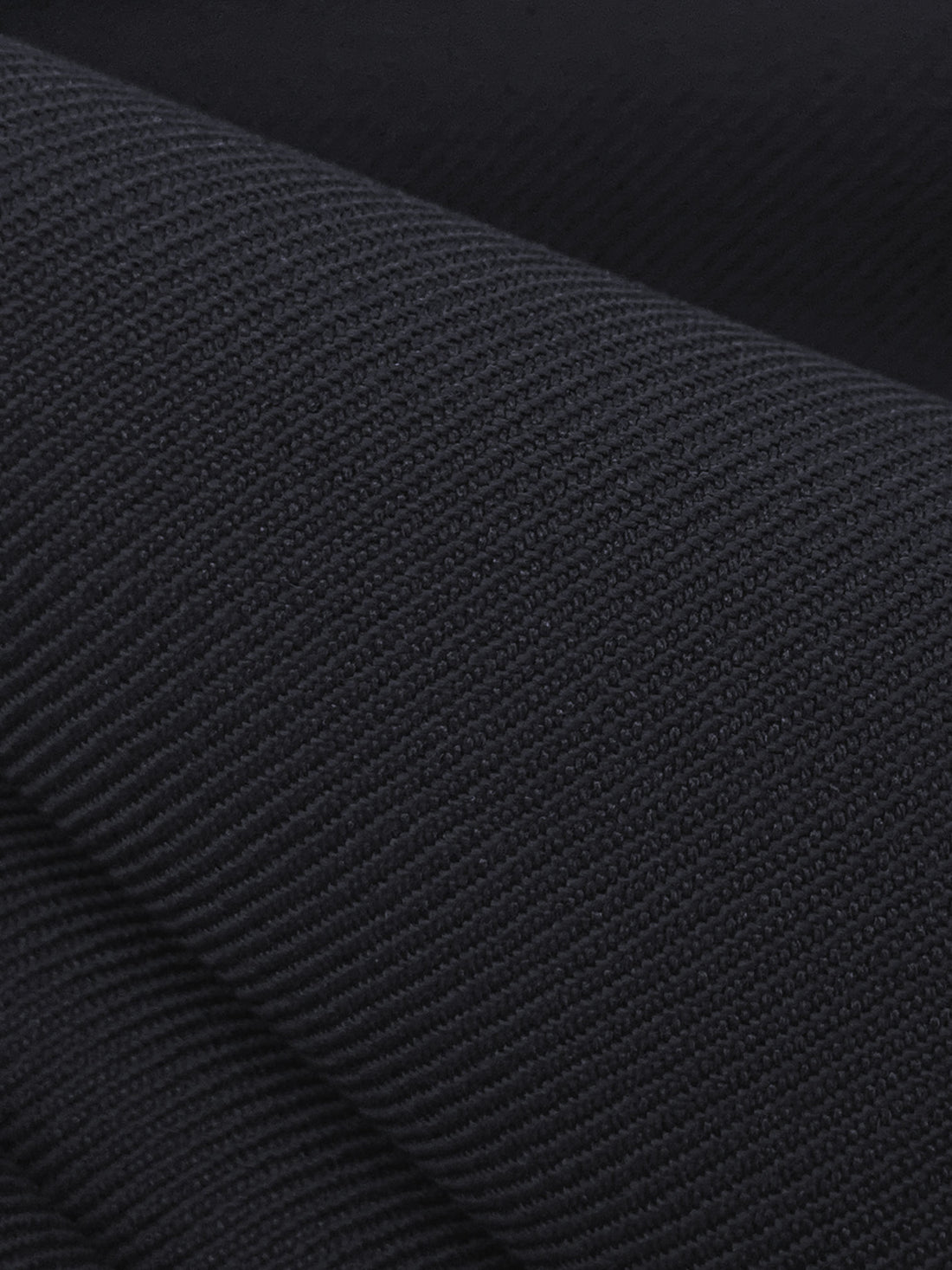 Muted Midnight Navy Wool/Polyester Twill Suiting 59W